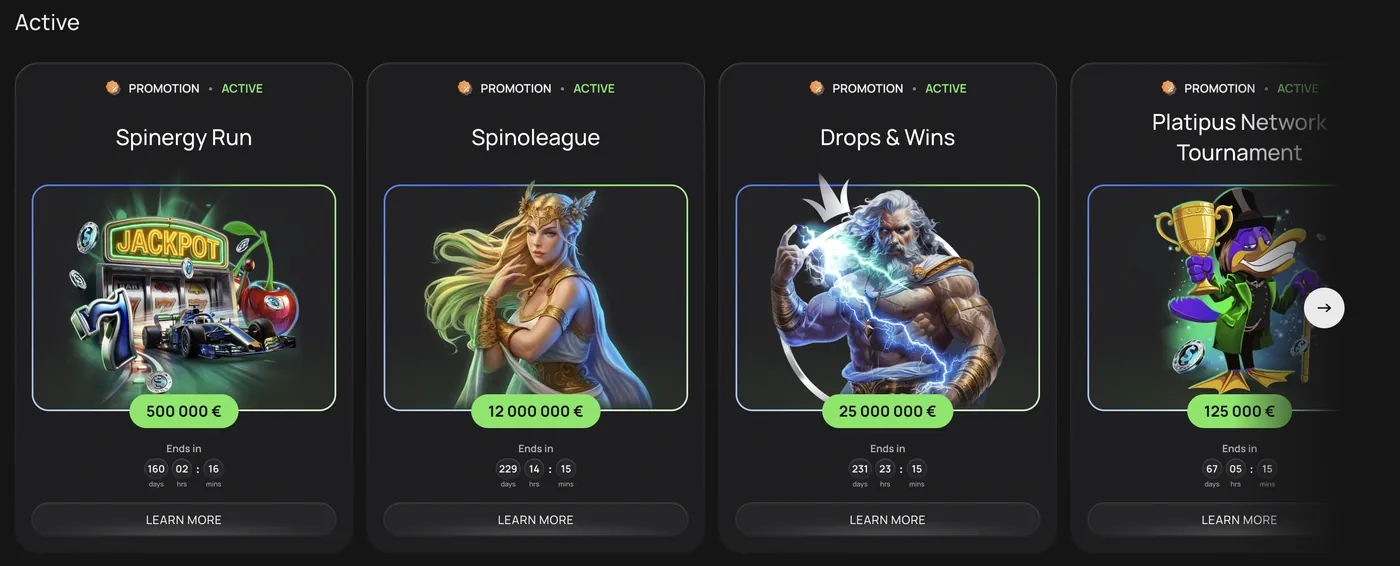 Flagman Casino — active promotions