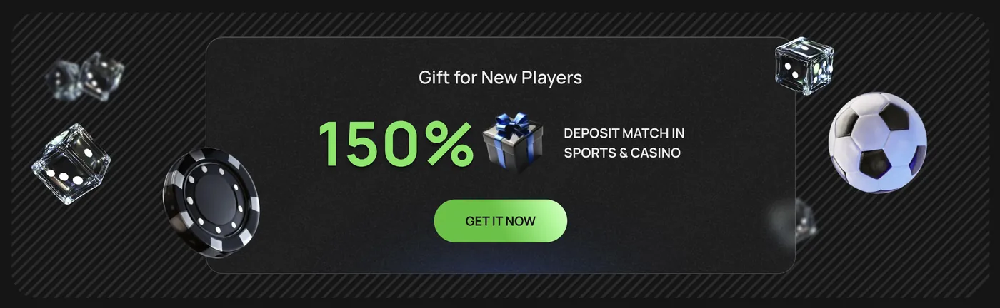 Flagman Casino — new-player 150% gift