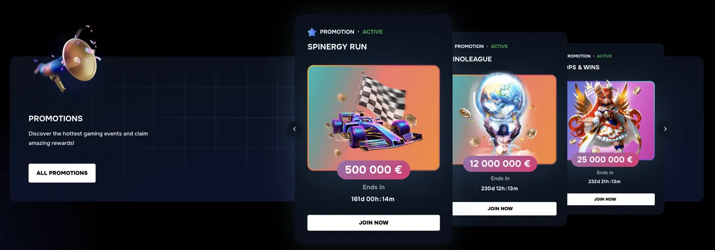 Gizbo Casino — promotions