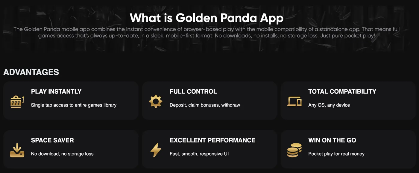 Golden Panda Casino — Golden Panda app