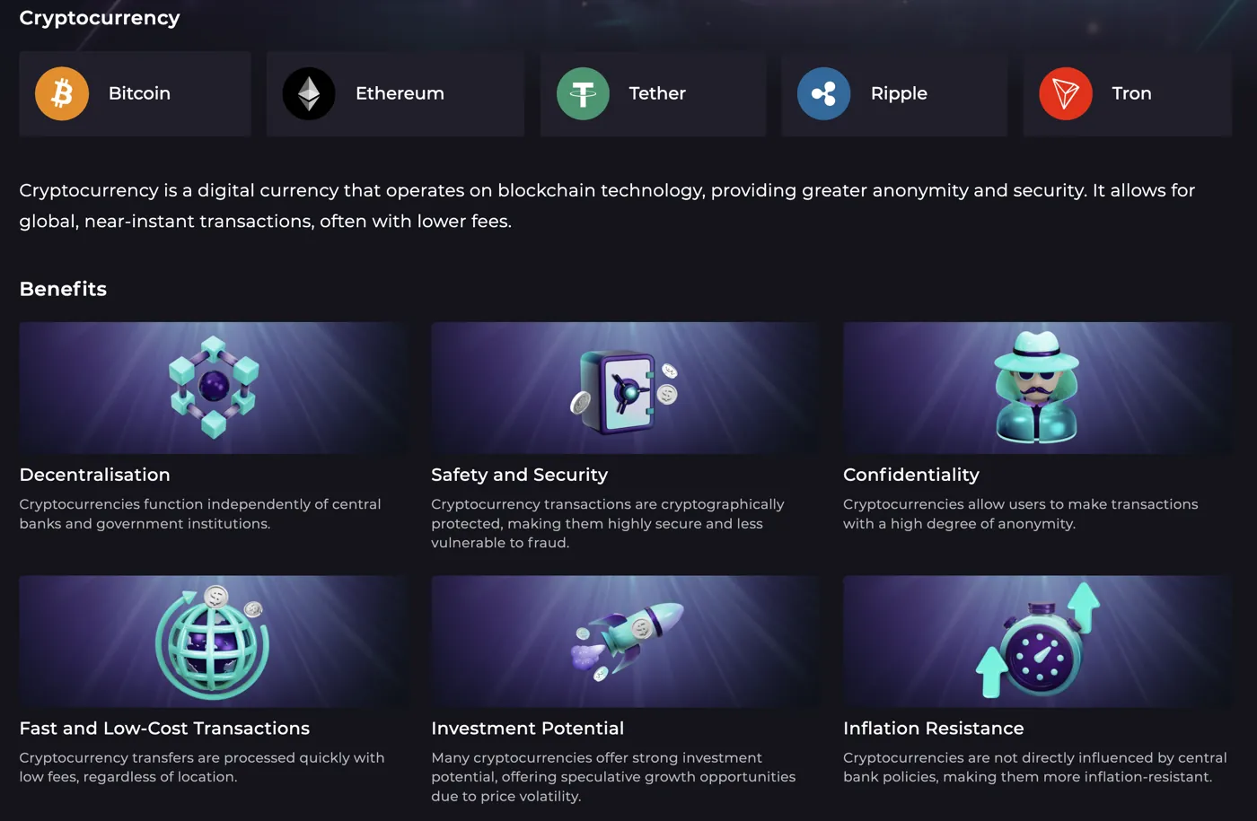 IZZI Casino — crypto payments