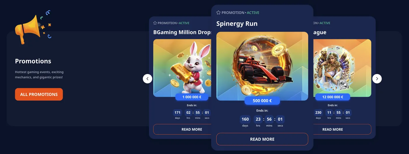 Monro Casino — promotions hub