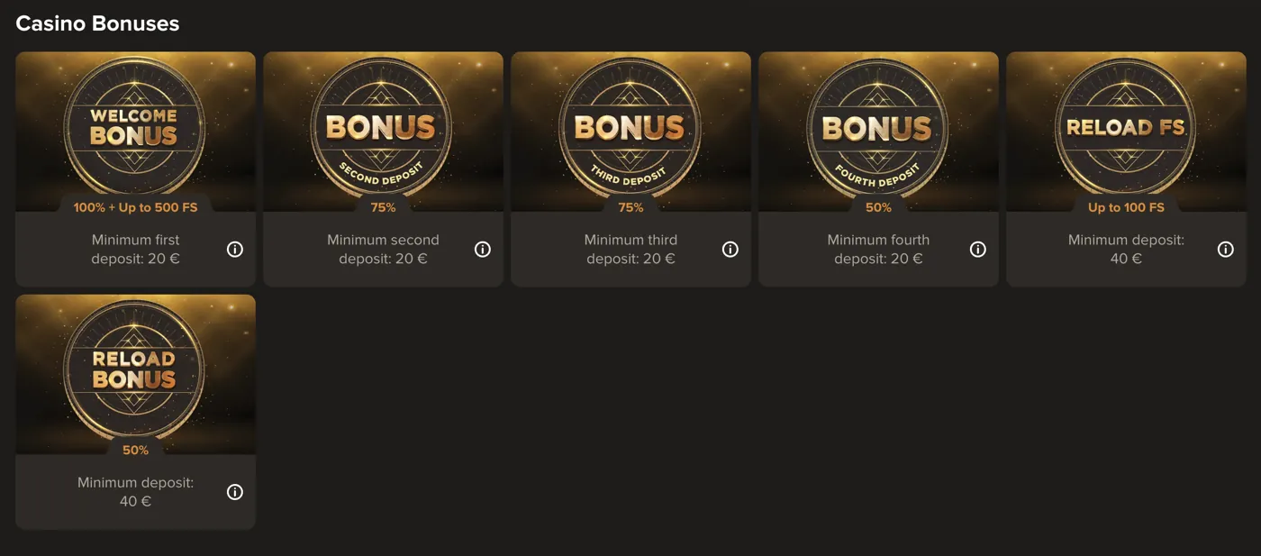 Sol Casino — casino bonuses & reloads