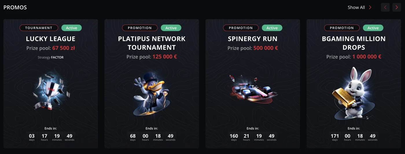 Starda Casino — promotions & drops