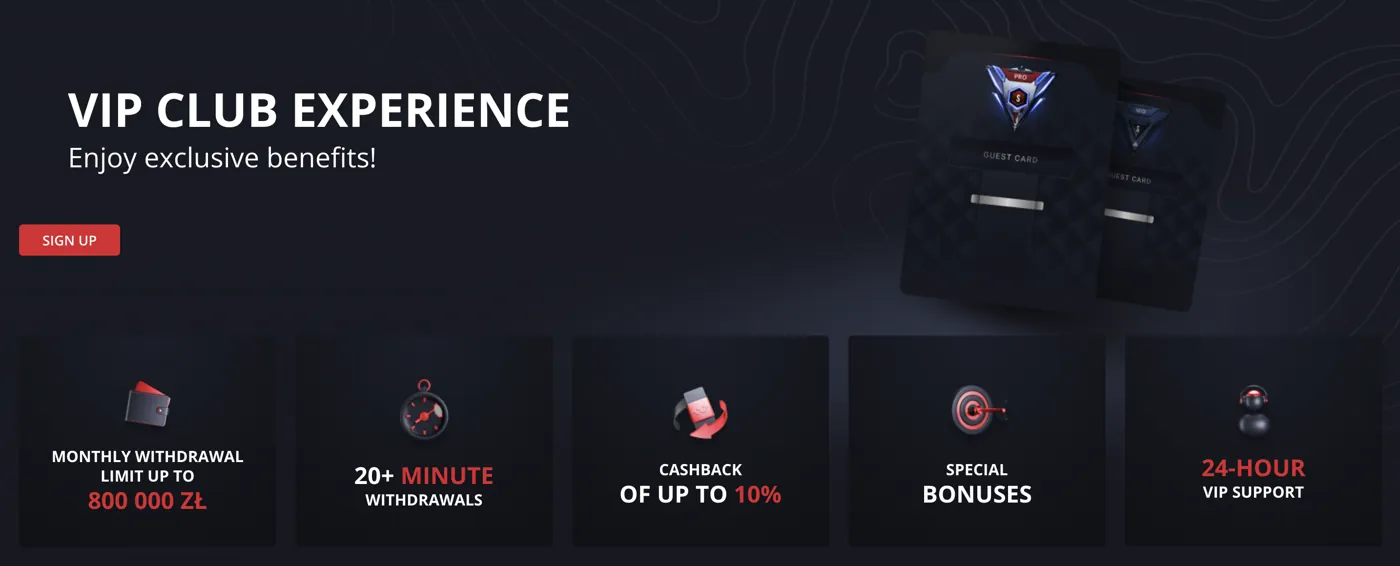 Starda Casino — vip club experience