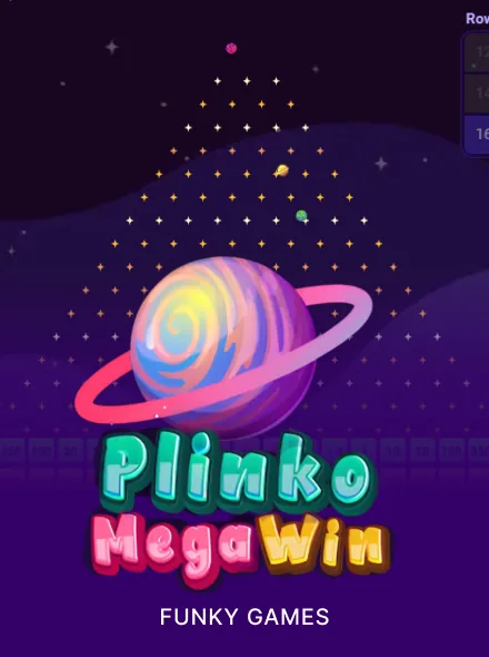 Funky Games Plinko Mega Win — game cover